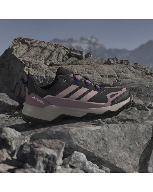 Adidas Gray Terrex Skychaser Ax5 Gore-Tex Hiking Shoes
