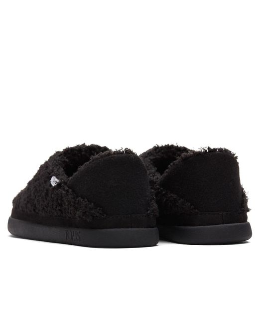 TOMS Black Ezra Slippers