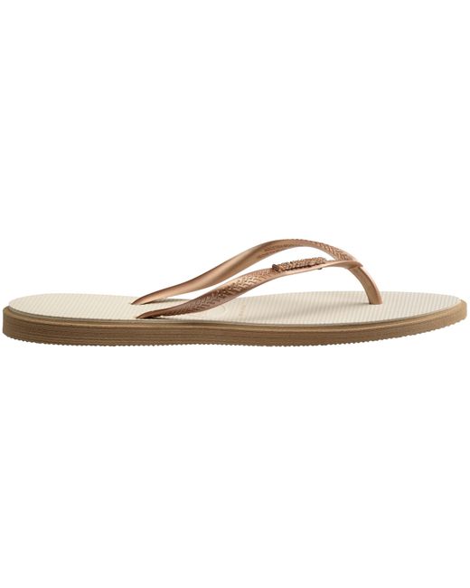 Havaianas Natural Slim Point Flip Flops