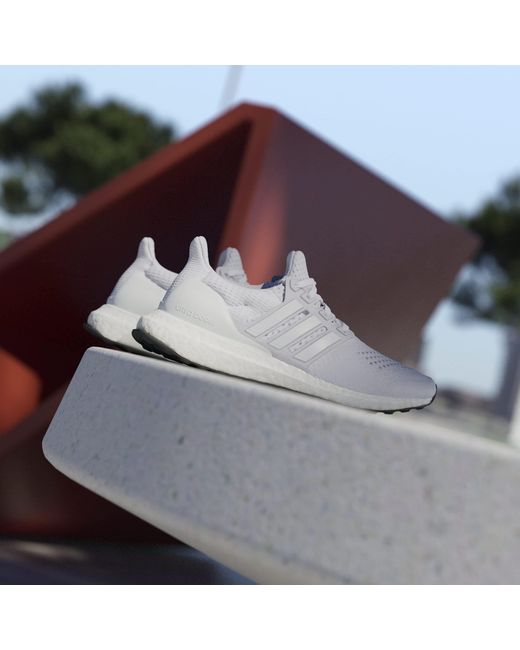 Adidas White Ultraboost 1.0 Shoes