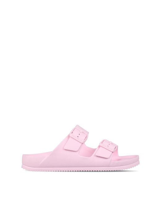 Jack Wills Pink Two Strap Sandals