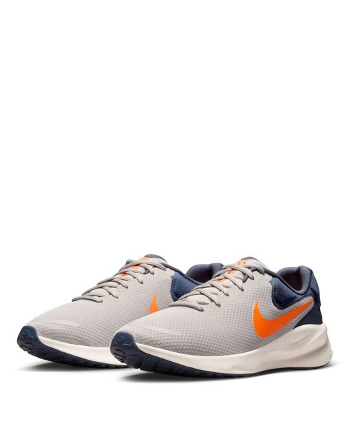 Nike Blue Revolution 7 Road Running Shoes for men