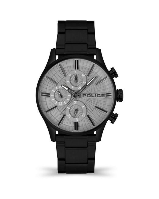 Police Black Steel Fashion Analogue Watch for men