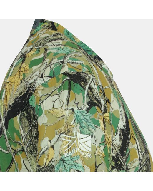 Karrimor Green Trail Short-Sleeve Performance Running Top for men