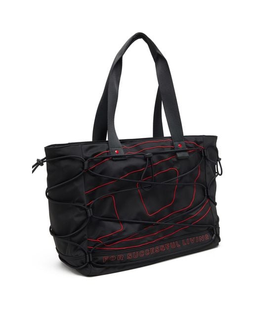 DIESEL Black Scrunch Shoulder Bag