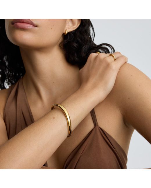 D.Louise Metallic D.Louis Wave Bangle