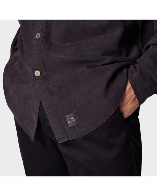 Paul Smith Blue Long Sleeve Tailored Fit Shirt for men