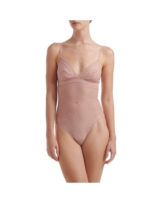 Wolford Pink Triangle Bodysuit