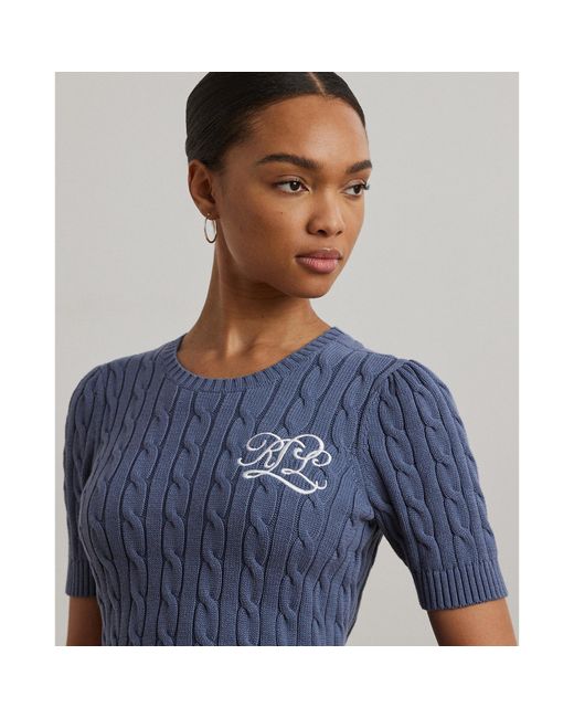 Ralph Lauren Blue Lightweight Knitted Top