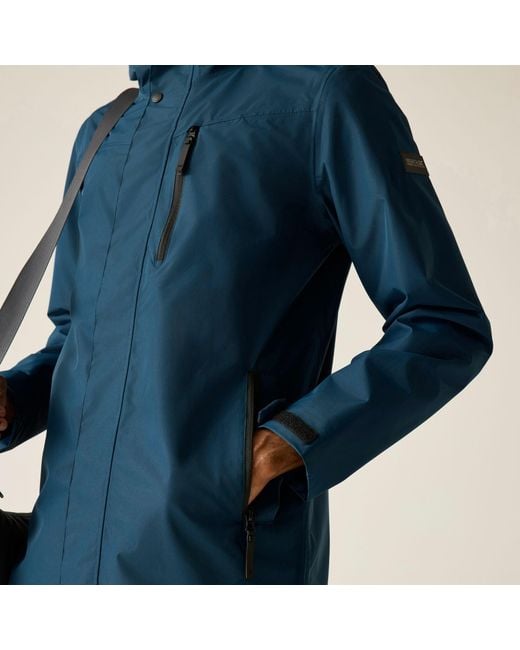 Regatta Blue Daledon Waterproof Isotex Jacket for men