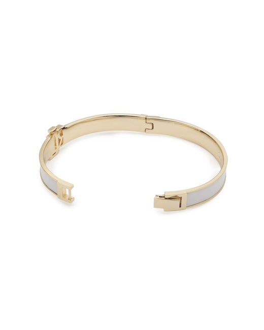 Ralph Lauren Metallic Lauren Ralph Lauren & Logo Bangle