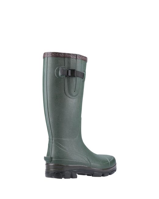 Cotswold Green Grange Buckle Fastening Wellington Boot for men
