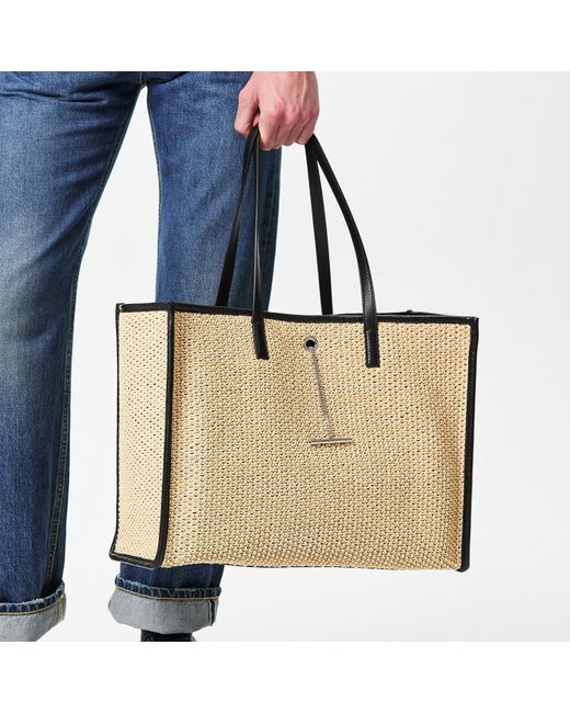 McQueen Natural Adults Alex Pendant Tote Bag