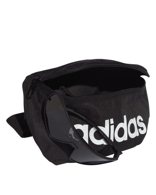 Adidas Black Linear Waist Bag