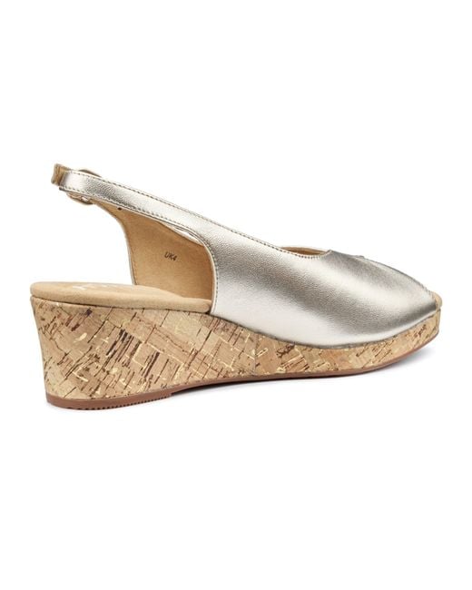 Hotter Metallic Atlantic Sandals