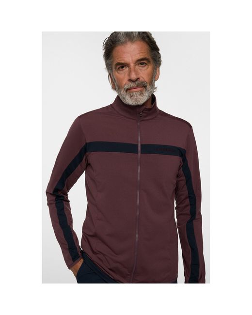 J.Lindeberg Purple Jarvis Mid Layer Pullover for men