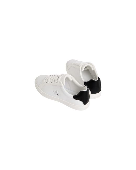 Calvin Klein White Low-Top Trainers