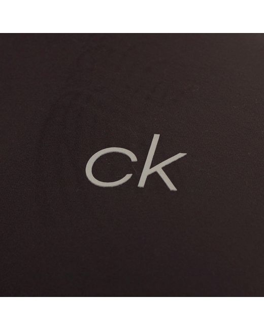 Calvin Klein Black S Newport Tee Moisture Wicking Lightweight T-shirt for men