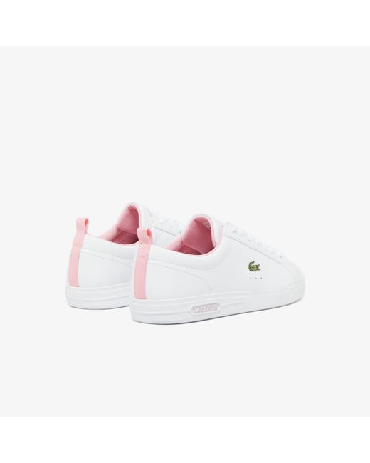 Lacoste White Carnaby Low Top Trainers