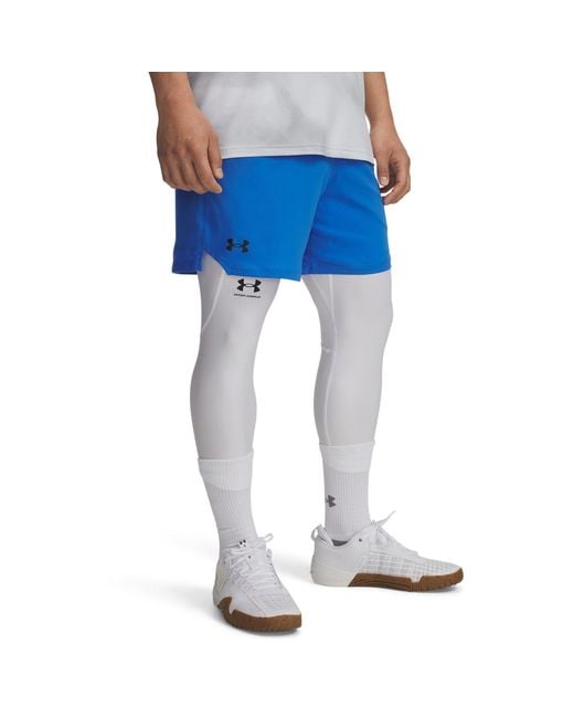 Under Armour Blue Ua Vanish Woven 6In Shorts for men