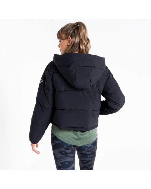 Dare 2b Black Lavishly Water Repellent Long Sleeve Insulated Puffer Jacket
