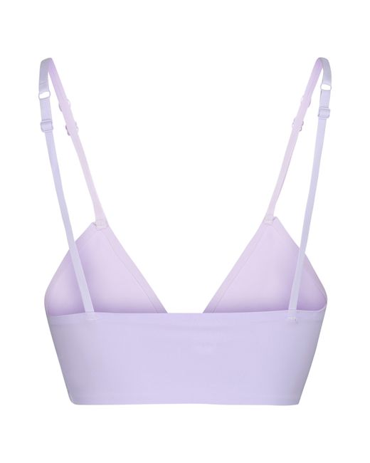Reebok S Senna Bonded Bra Jersey Bralet Purple Oasis M-l