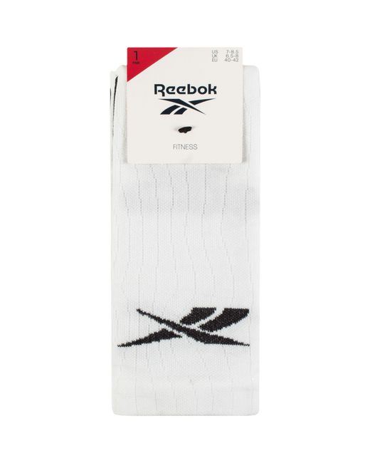 Reebok Black Technical Sports Fitness Compression Socks