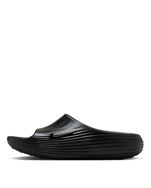 Nike Black Reax Rj8 Slide for men