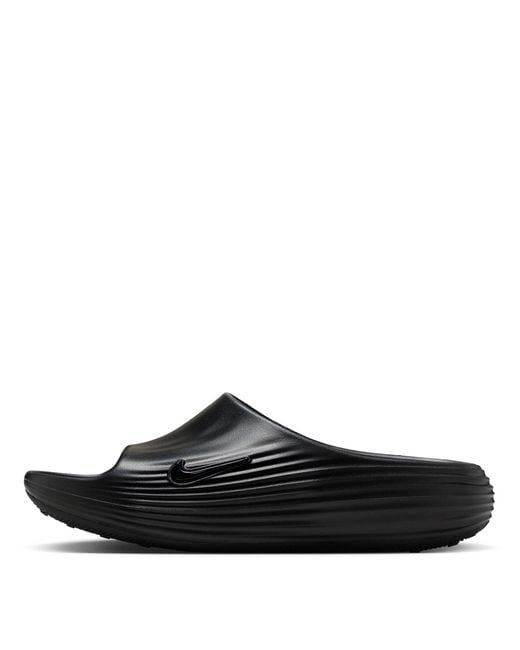 Nike Black Reax Rj8 Slide for men
