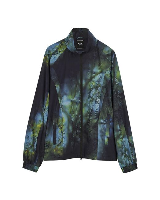 Y-3 Green Aop Ripstop Windbreaker for men