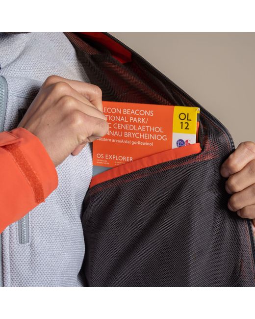 Craghoppers Blue Ponsa Waterproof Aquadry Jacket for men