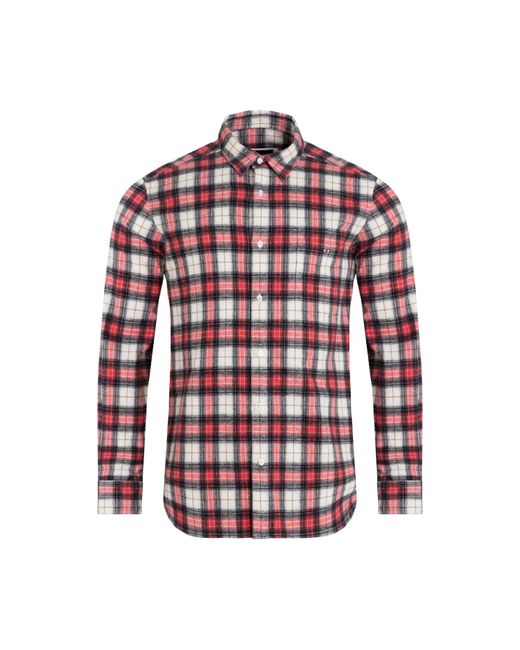 Eden Park Chequered Flannel Shirt for men
