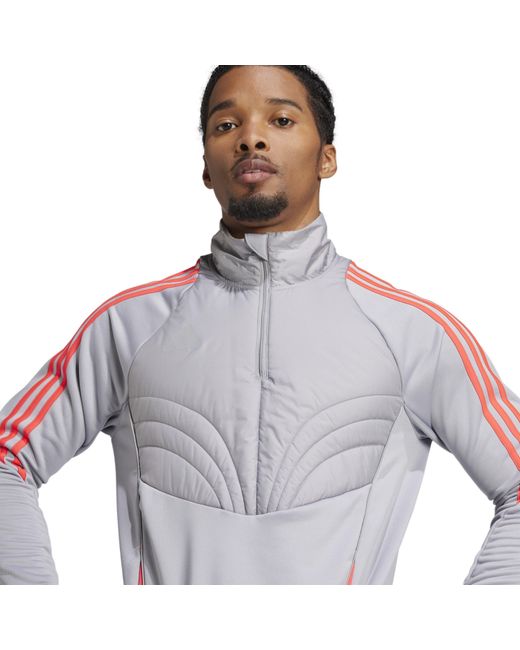 Adidas Gray Tiro 24 Winterized Top for men