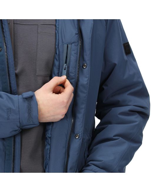 Regatta Blue Salinger Iii Waterproof Jacket for men