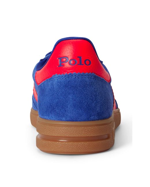 Polo Ralph Lauren Blue Bedford Low-Top Trainers for men