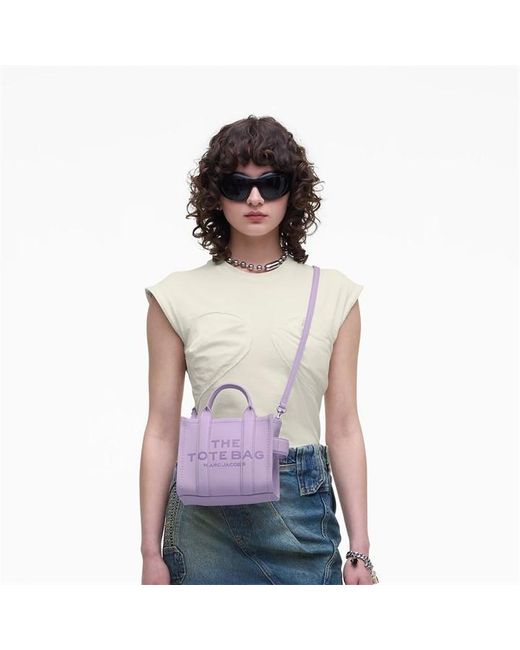 Marc Jacobs Purple Mini Tote Bag