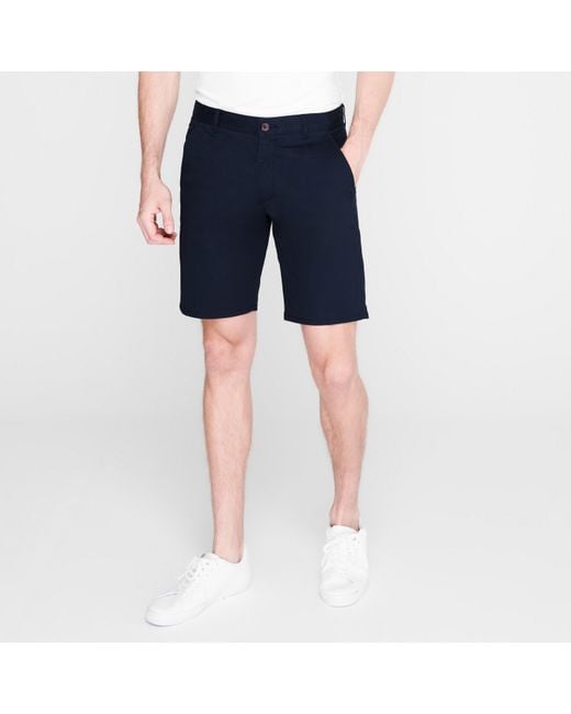 Farah Blue Hawk Chino Shorts for men