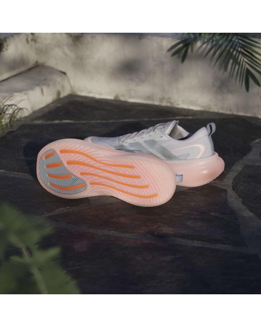 Adidas Pink Supernova Glide Running Shoes