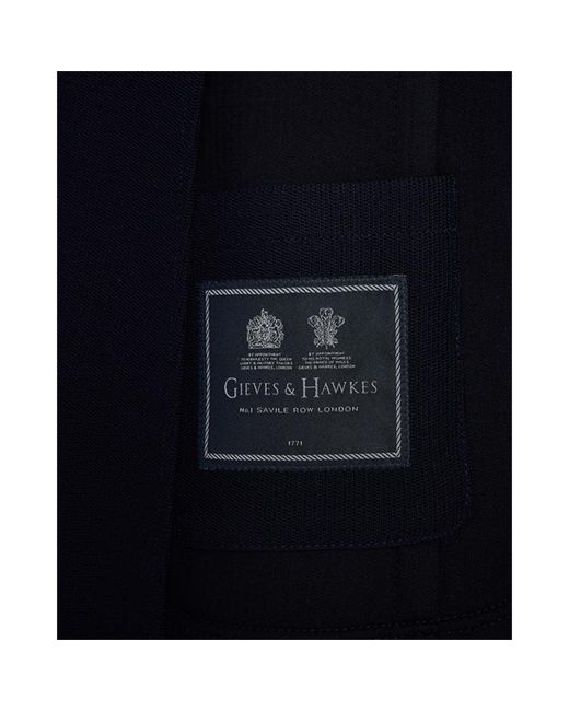 Gieves & Hawkes Blue Blazer for men
