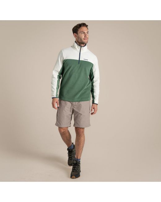 Craghoppers Gray Kiwi Convertible Water-Repellent Trousers for men