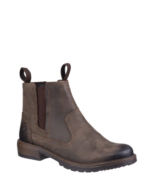 Cotswold Brown Laverton Ankle Boot