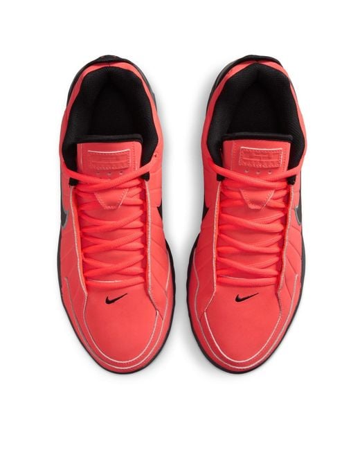 Nike Red Lebron Witness 9 Basketball Shoes for men