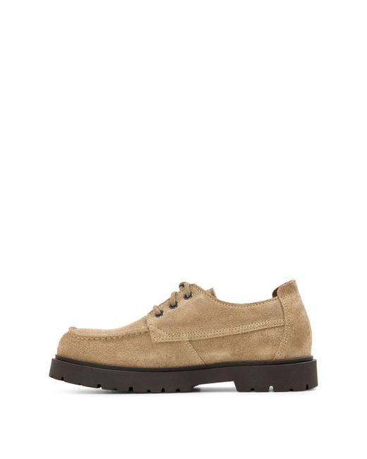 Birkenstock Natural Highwood Moc Lace Low Derby Shoes