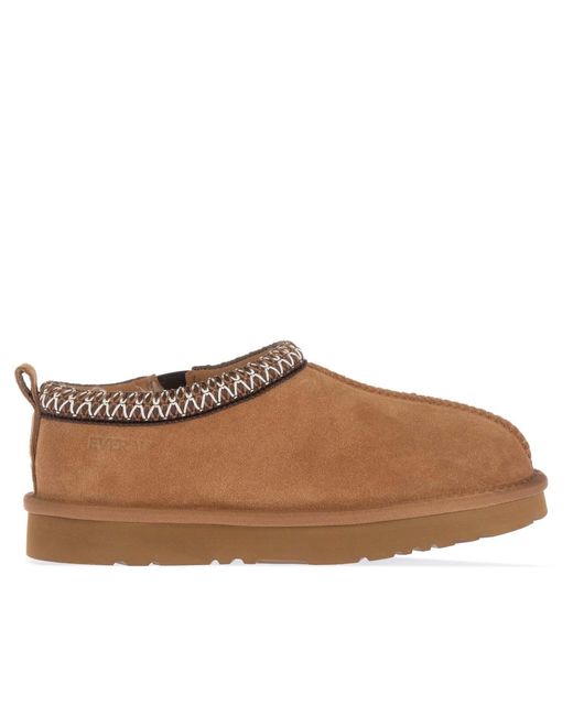 EVER AU Brown Wigeon Leather Slippers