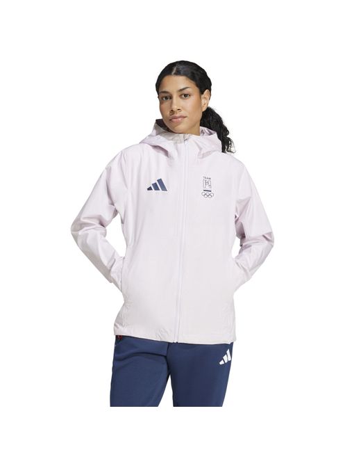 Adidas White Noc Pl Jacketw