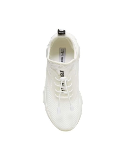 Steve Madden White Match Trainers