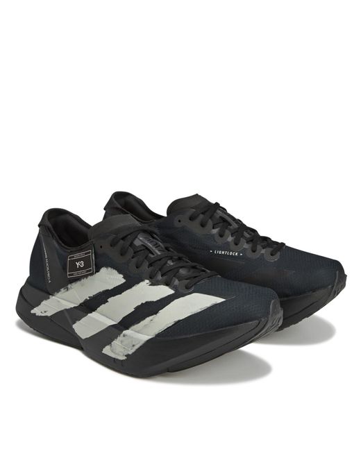 Y-3 Black Adios Pro Runners for men