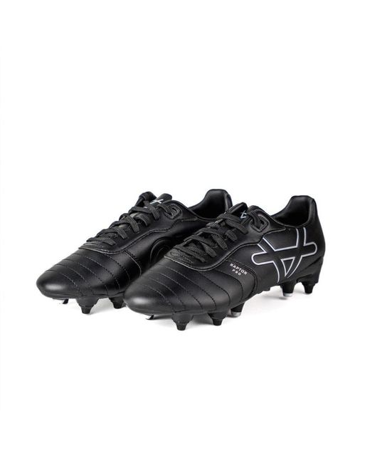 OXEN Black Raptor Pro Artificial Ground Rugby Boots