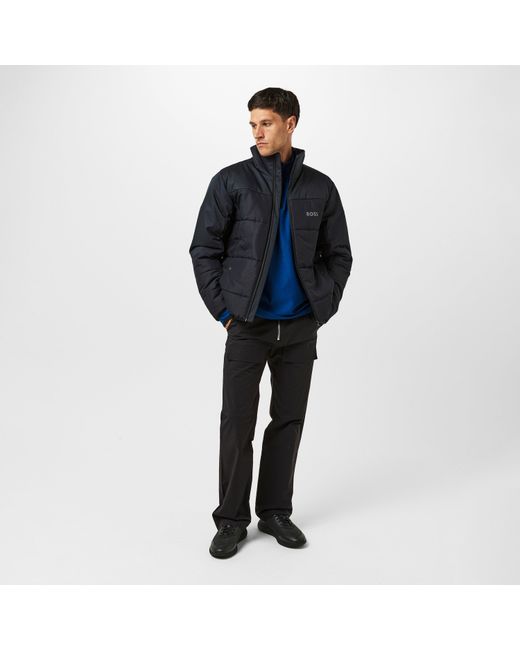 Boss Blue J Hamar 4 01 Medium-Weight Puffer Jacket for men