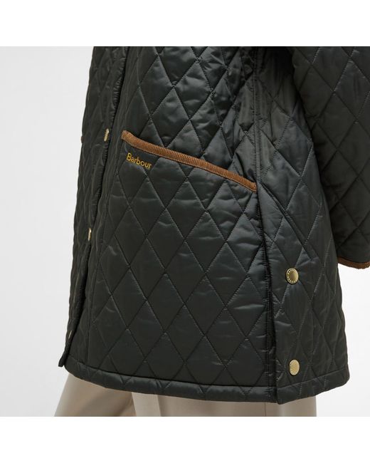 Barbour Green Modern Liddesdale Quilted Jacket